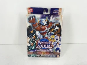 Juego de cartas coleccionables Knights of the Zodiac (CCG): Perilous Conquest Starter NUEVO - Imagen 1 de 4