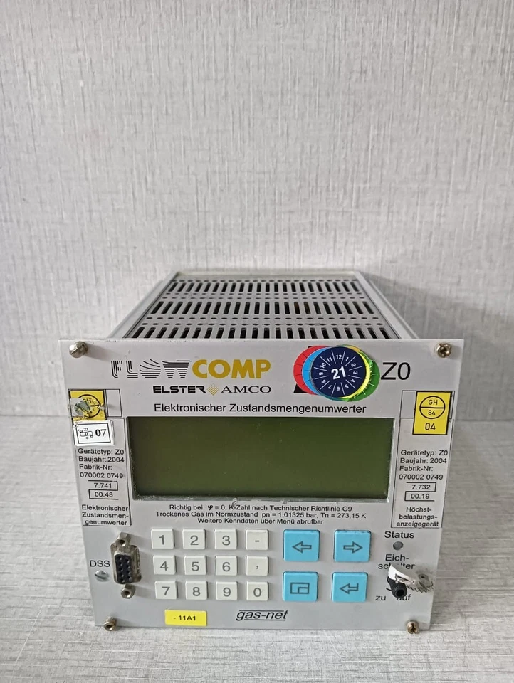 ELSTER AMCO FLOW COMP Z0 070002 0749 MONITORING UNIT - Image 1 of 4