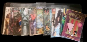 Horror Comic Mixed Lot Sweet Meats Vampire Splatter Hell Hound Cat Fight Gregory - Picture 1 of 14