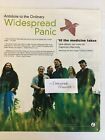 Widespread Panic 1999 Vintage 'Til The Medicine Takes Album Print Ad