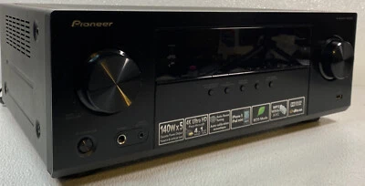 Pioneer VSX-523 4K Ultra HD Network AV Receiver 6.1 Channel-w/Remote Bundle - Image 1 of 4