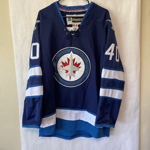 Reebok Winnipeg Jets Devin Setoguchi #40 Jersey CCM 50 Sewn Hockey Nice - Picture 1 of 24