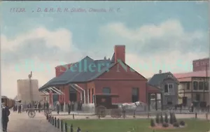 Oneonta NY - MULTITUDES EN LA ESTACIÓN DE TREN D&H - Condado de Otsego - Imagen 1 de 2