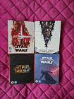Collection de films disque Star Wars Blu Ray 2 avec housses à glissière lot travail-Rogue One etc.