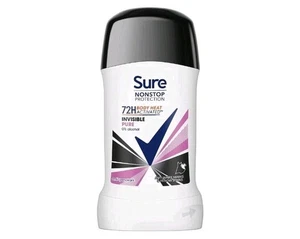 Sure Women Invisible Pure Antiperspirant Stick 72H Nonstop Protection 50ml - Picture 1 of 1