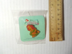 1989 Disney Little Mermaid Ariel Movie New Sealed by Applause Tie Tac Pin - Picture 1 of 4