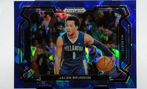 2024 Prizm Draft Picks Jalen Brunson Variation Blue Ice #22 45/99 | VILLANOVA  - Picture 1 of 2