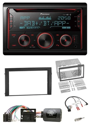 Pioneer 2DIN DAB Lenkrad Bluetooth USB CD Autoradio für Skoda Fabia 6Y 2004-2007 - Bild 1 von 4