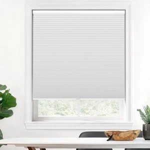 Cordless Cellular Shades, Blackout Honeycomb Shades with 1.5 inch Cells, Room... - Picture 1 of 6