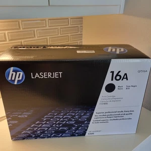 Oryginalny kaseta z czarnym tonerem HP 16A (Q7516A) • - Zdjęcie 1 z 5