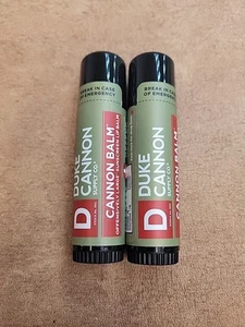( LOT OF 2 ) DUKE CANNON • BALM Offensively Large Sunscreen Lip Balm  SPF 15 - Picture 1 of 5