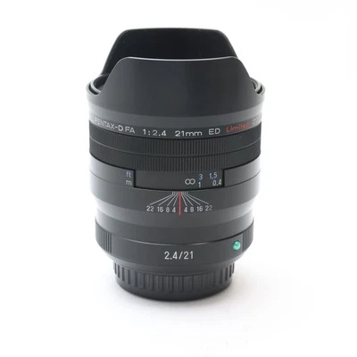 PENTAX HD D FA 21 mm F/2,4 ED DC WR Limited negro #295 Foto 1 de 4