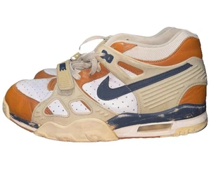 Nike Air Trainer 3 Medicine Ball 2014 White/Ginger Mens Size 11 Shoes 705425-100 - Picture 1 of 9