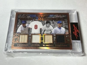 2021 Leaf Ultimate Mount Rushmore MR-12 Sandberg Morgan Mazeroski Alomar 28/30 - Picture 1 of 2