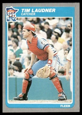 1985 Fleer Tim Laudner Minnesota Twins #283 - Image 1 of 2