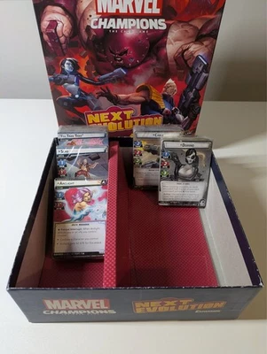 NEXT EVOLUTION Marvel Champions Expansion (Opened, Cards Sealed) - Image 1 of 4