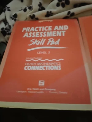 PRACTICE & ASSESSMENT SKILL PAD Level  Heath Mathematics Connection 2 Pad  - Image 1 of 4