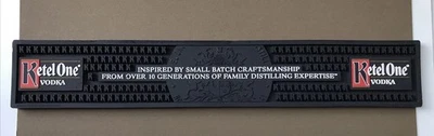 2014 KETEL ONE Vodka tapete de barra de borracha corredor bartender derramamento gotejamento Mancave 20 5/8" - Imagem 1 de 4