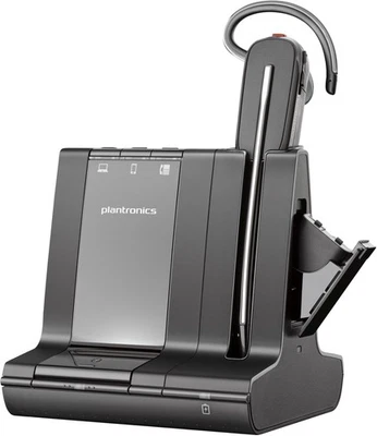 Plantronics DECT-Mono-Headset 'Savi W8245' konvertibel, mit Basisstation, Überko - Bild 1 von 2