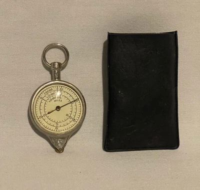 Brújula herramienta opisómetro medidor mapa vintage - Hecho en Alemania Foto 1 de 3