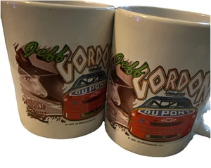 Vintage Commemorative JEFF GORDON NASCAR Mug White 1997 - Picture 1 of 3