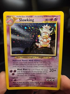 NM Slowking NEO GENESIS Holo 14/111 Pokemon Card TCG UK  - Image 1 of 4