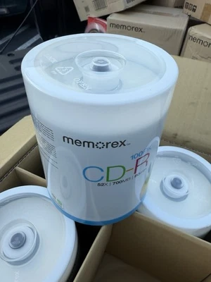 Memorex CD-R Digital Media 52X 700mb 80Min 100 Pack New Factory Sealed - Image 1 of 4