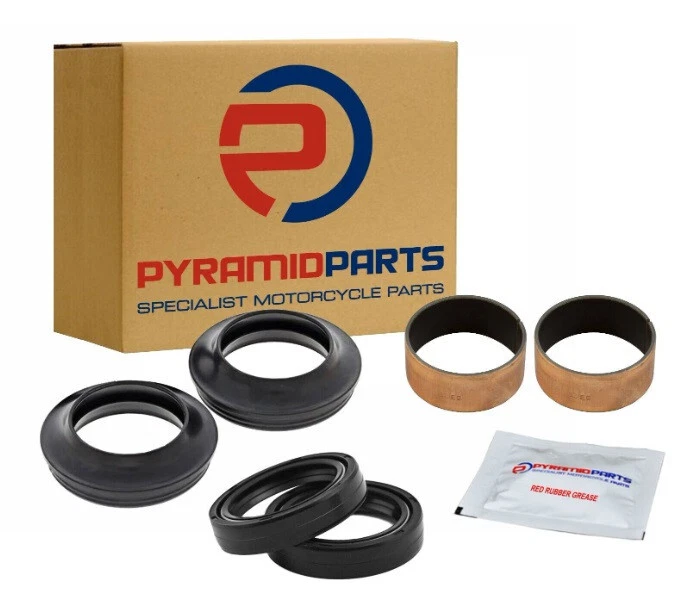 Triumph Thruxton 900 EFi 2008-2020 Sellos de horquilla Sellos antipolvo Bujes Kit de suspensión Foto 1 de 1