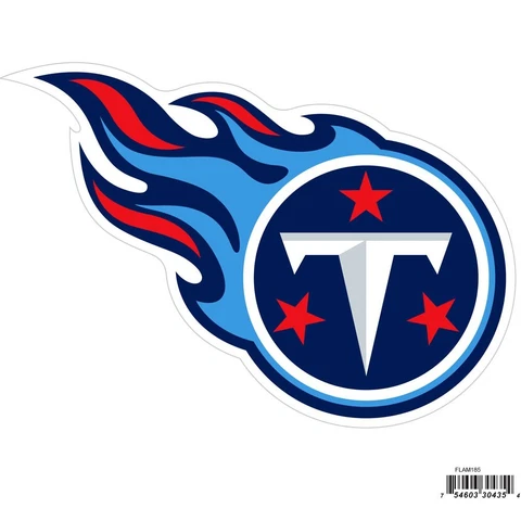 Tennessee Titans Car Refrigerator Magnet, NFL Licensed Logo Cover