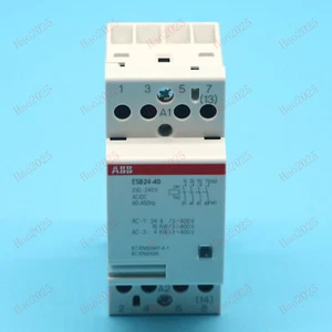 one NEW Abb Building type contactor ESB24-40 220-230V 24A Free shipping - Picture 1 of 6