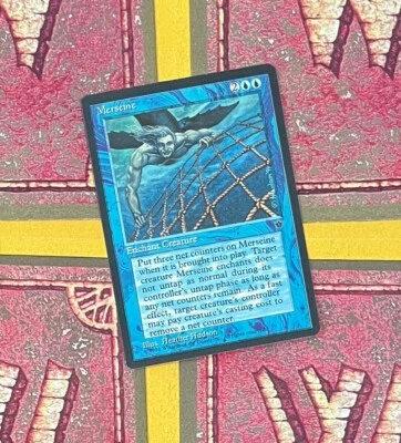 MTG MERSEINE (Hudson) Fallen Empires (Wyvern Back) (OldManMTG 010-568) - Image 1 of 4