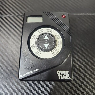 Metrónomo de cuarzo Qwik Time QT3 - sin probar se vende como está Foto 1 de 4