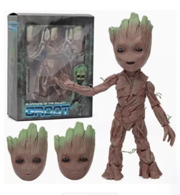 Guardians of the Galaxy Baby Groot Life-Size HT LMS005 26CM Action Figure No Box - Image 1 of 4