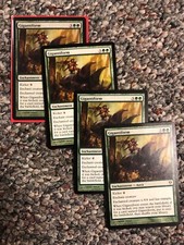 4 Gigantiform ~ Near Mint Zendikar 4x x4 Playset MTG Magic Green Card UltimateMT