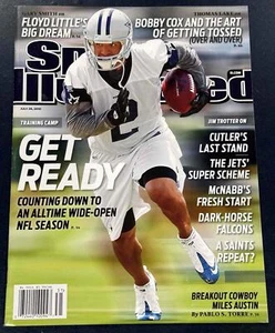 2010 NEWSSTAND SPORTS ILLUSTRATED MAGAZINE MILES AUSTIN DALLAS COWBOYS NO LABEL - Picture 1 of 2