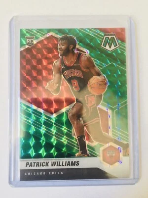 2020-21 Panini Mosaic Patrick Williams RC Green Mosaic Prizm No. 206 - Image 1 of 2