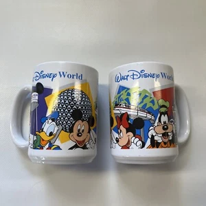 WALT DISNEY WORLD Grandma And Grandpa Set Of Mugs - Picture 1 of 10