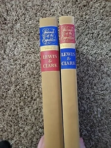 LEWIS & CLARK (2 Books) Journal of the Expedition . 1962 GREAT Condition VINTAGE - Picture 1 of 7
