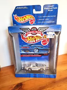 1999 Hot Wheels FINAL RUN in BOX Pearl White STUTZ BLACKHAWK Special Edition - Picture 1 of 5