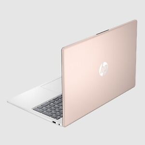 NEW HP 15.6" FHD Laptop Notebook PC 8GB RAM Pale Rose Gold 15-fc0039wm