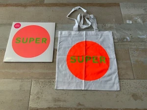 PET SHOP BOYS Super LIMITED EDITION WHITE VINYL LP + promo bag Vinyl New &Sealed - Picture 1 of 5