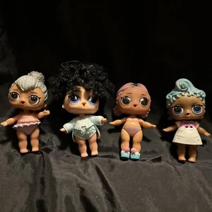 Lot Of 4 Lol Surprise Dolls- Miss Jive Lol Hairgoals Plus Others EC - Picture 1 of 2