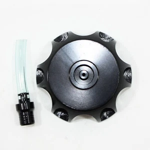 Tapa del tanque de gasolina de aleación de gas combustible NEGRA + respirador 110cc 125cc PIT Trail bicicleta de tierra - Imagen 1 de 5