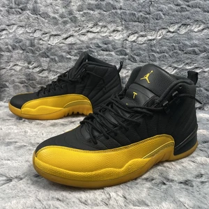 black and yellow 12s men