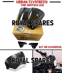 "URBAN FLYSCREEN" FIT FOR ROYAL ENFIELD SHOTGUN 650 - Express Shipping. - Picture 1 of 14