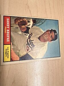 1961 Topps #344 Sandy Koufax (HOF) Dodgers