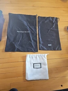 Lot 3 Vintage Dust Bags Gucci ,prada ,Alexandre Birman - Picture 1 of 10