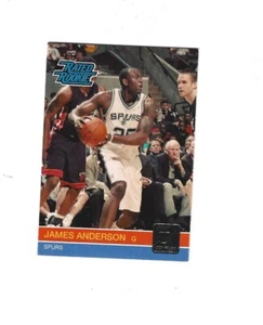 2010-11 Donruss #247 James Anderson RC   San Antonio Spurs - Picture 1 of 1