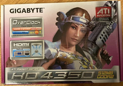 Gigabyte ATI Radeon HD 4350 512 MB GDDR2 - Image 1 of 2