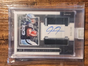 2019 PANINI ONE SEALED JOSH JACOBS #44 46/149 ROOKIE AUTO PATCH AUTO - Picture 1 of 3